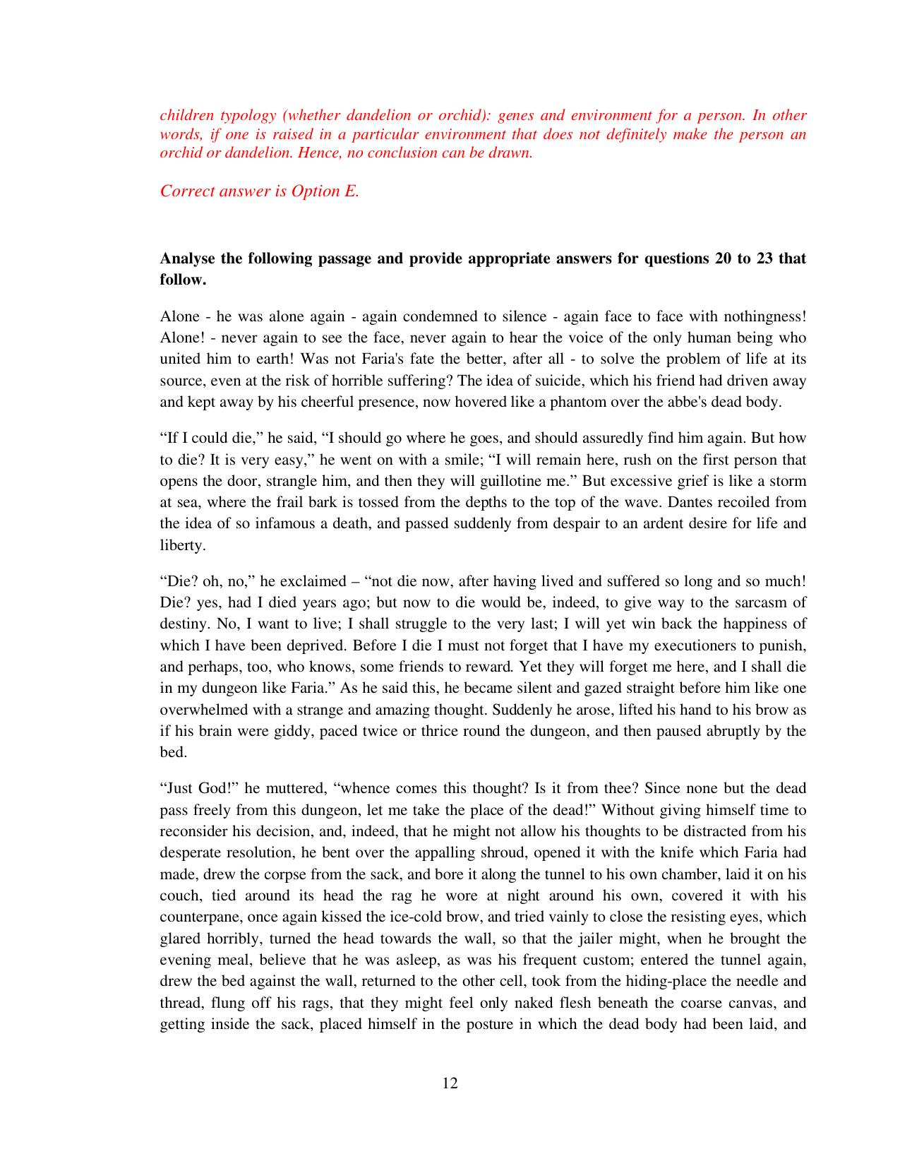 XAT 2015 Set C Question Papers - Page 13
