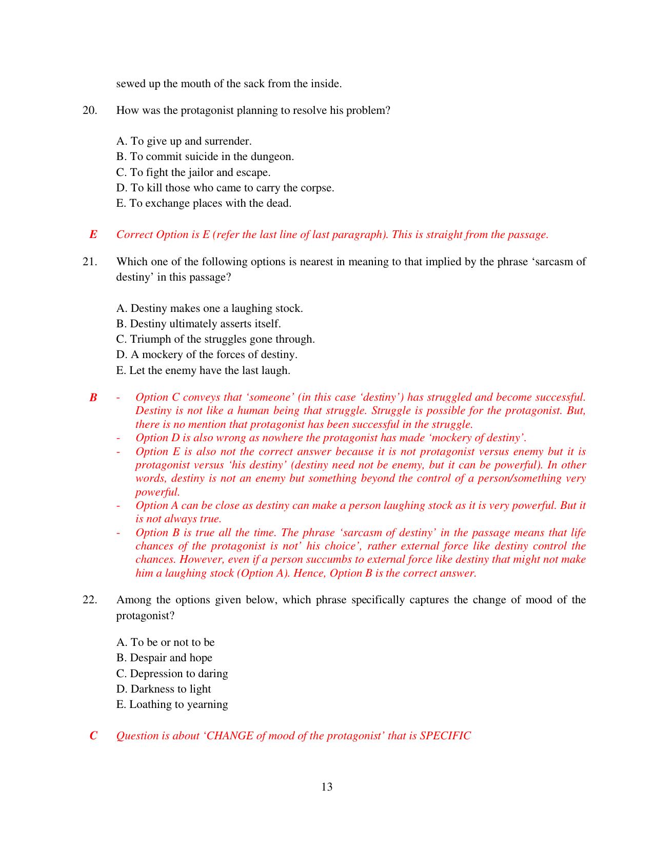 XAT 2015 Set C Question Papers - Page 14