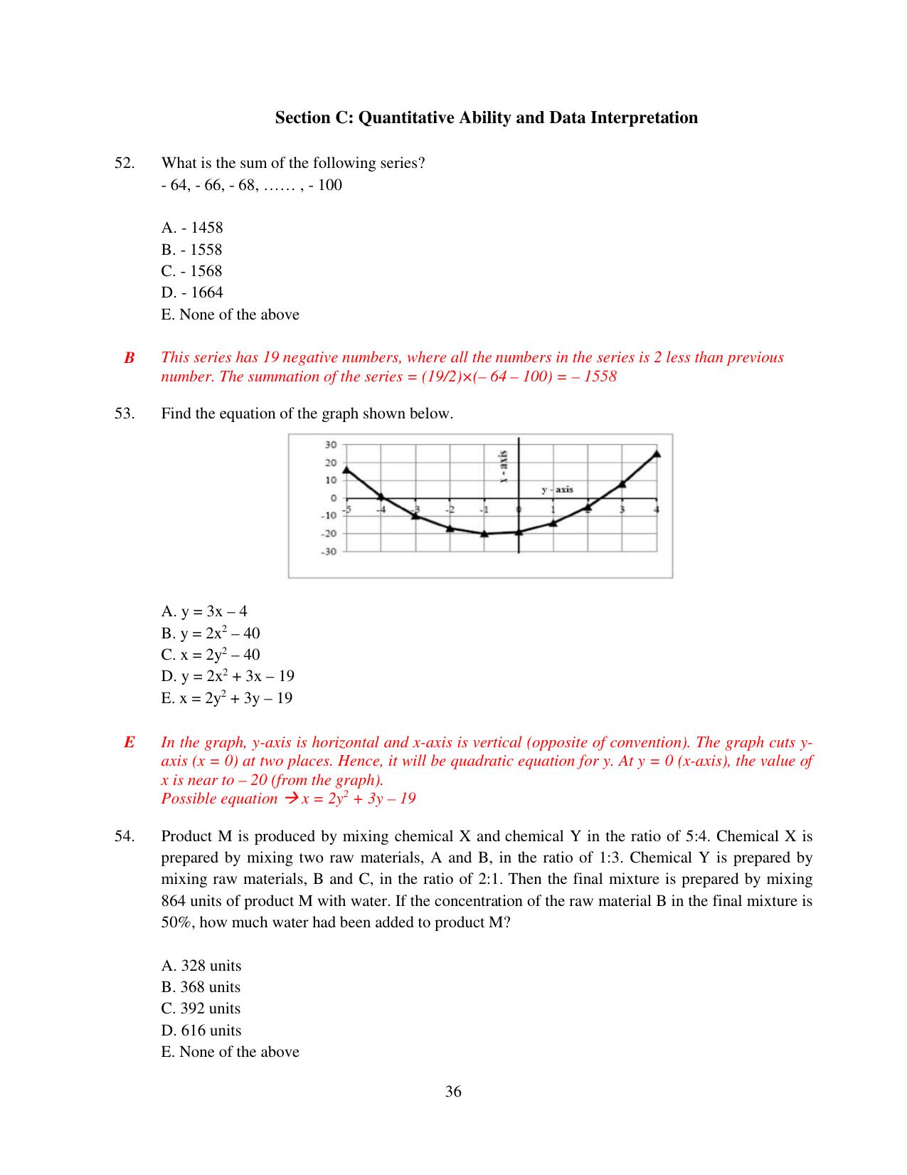 XAT 2015 Set C Question Papers - Page 37