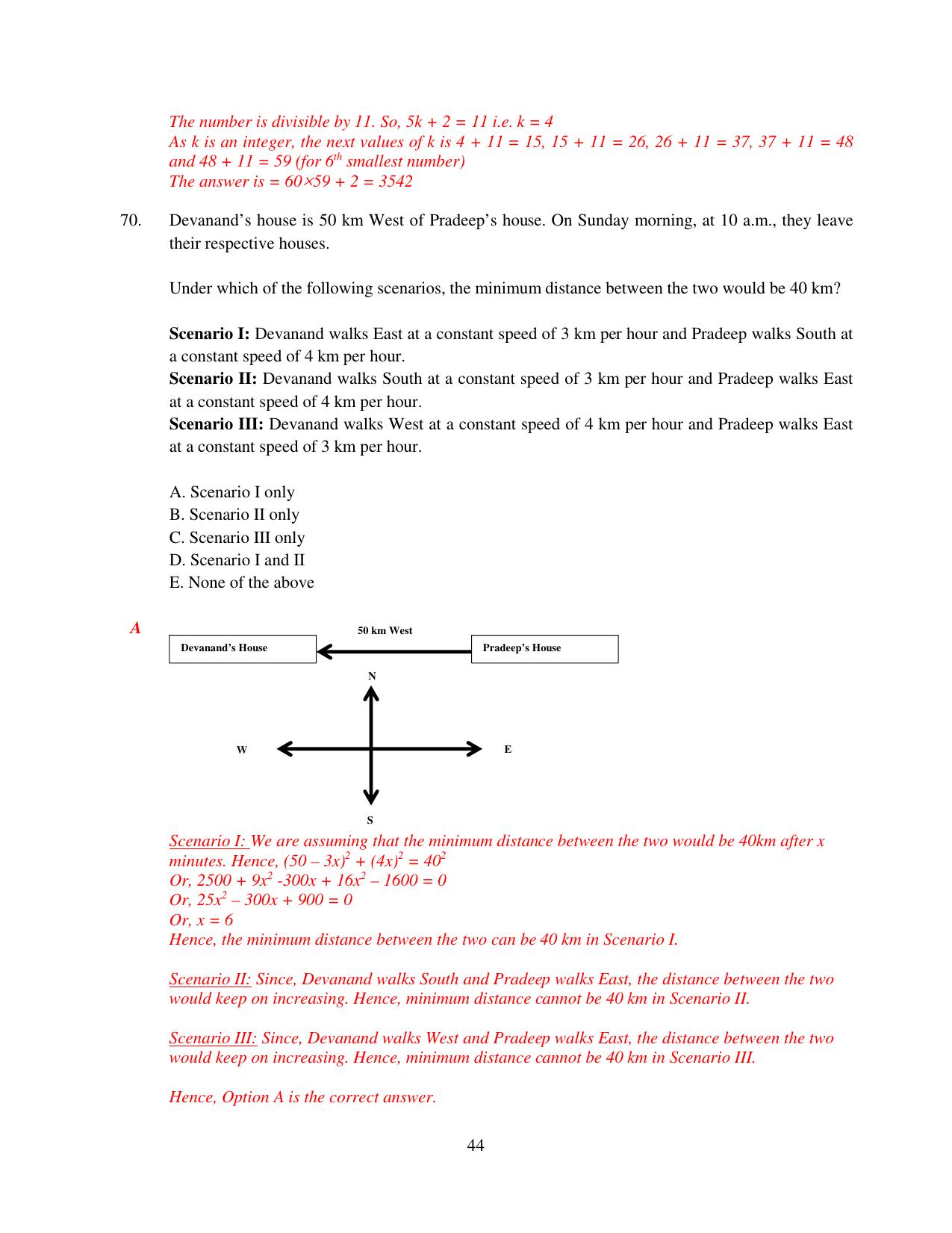 XAT 2015 Set C Question Papers - Page 45