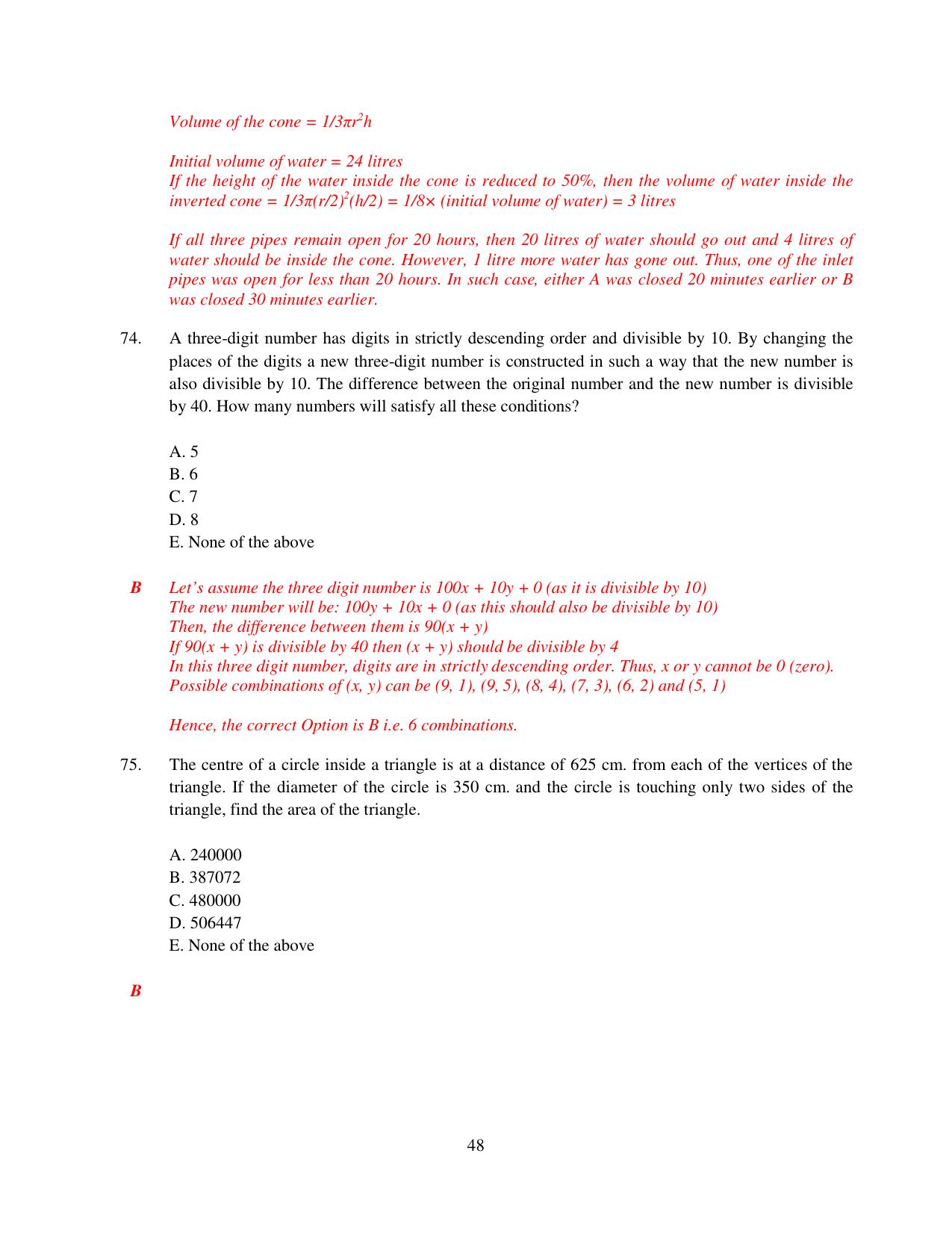 XAT 2015 Set C Question Papers - Page 49