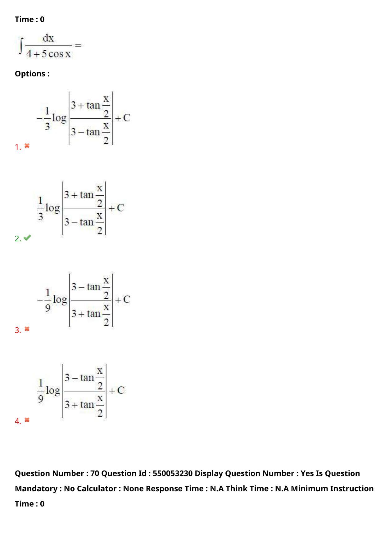 AP EAPCET 2023 - 15 May 2023 Afternoon- Master Engineering Question Paper With Preliminary Keys - Page 56