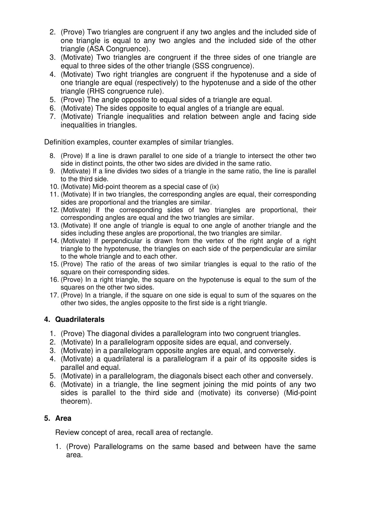 AMU Entrance Exam: XI Humanities/Commerce Syllabus - Page 10