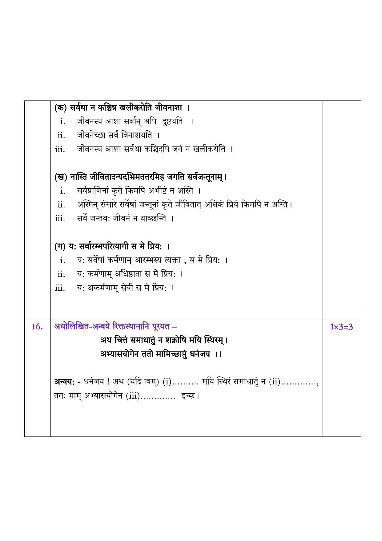 Edudel Class 11 Sanskrit Practice Papers-1 (2023-24) - Page 13