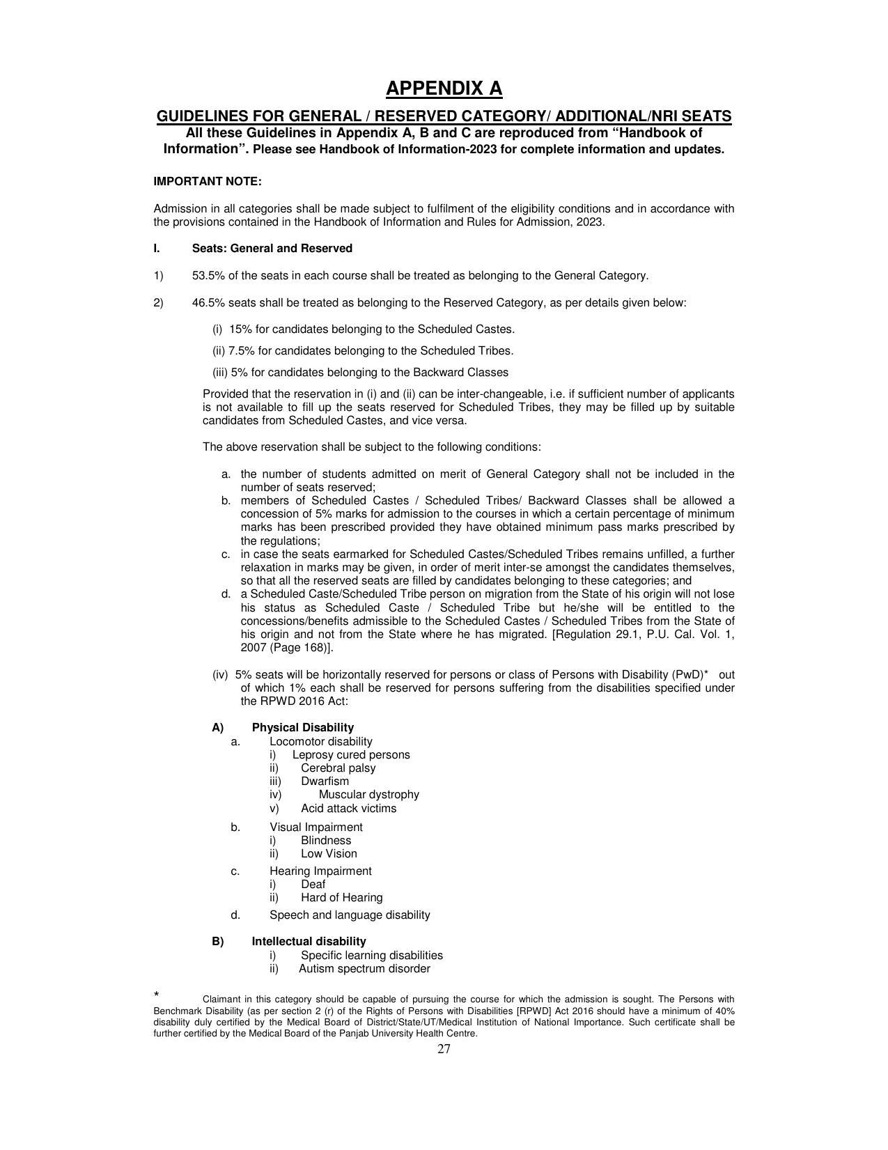 PUCET PG Exam - Page 27
