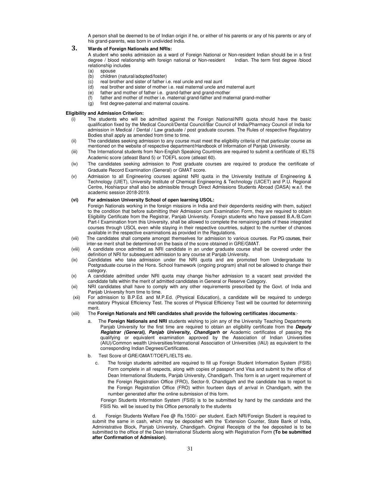 PUCET PG Exam - Page 31