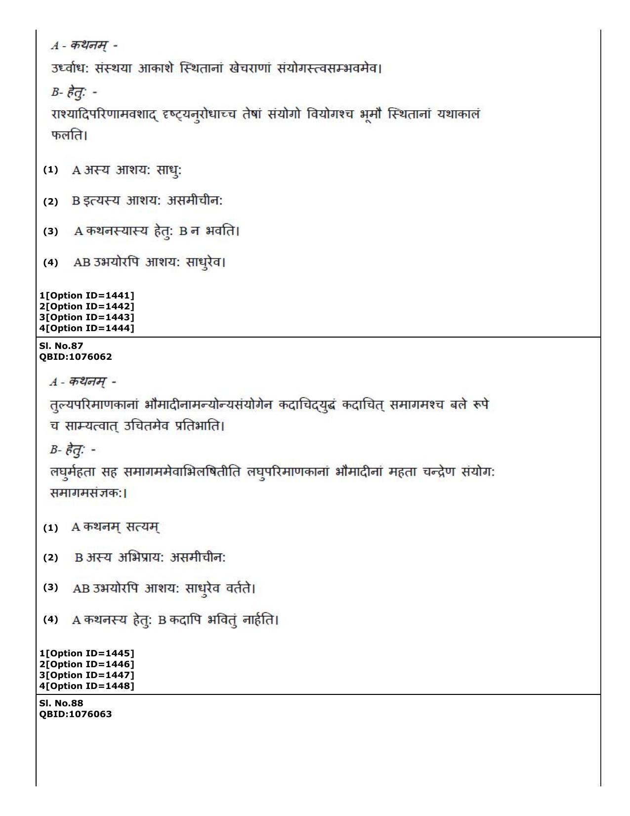 CUET (PG) 2022: PGQP73 Phalita and Siddantha Jyotisha (01-09-2022) Question Paper - Page 38