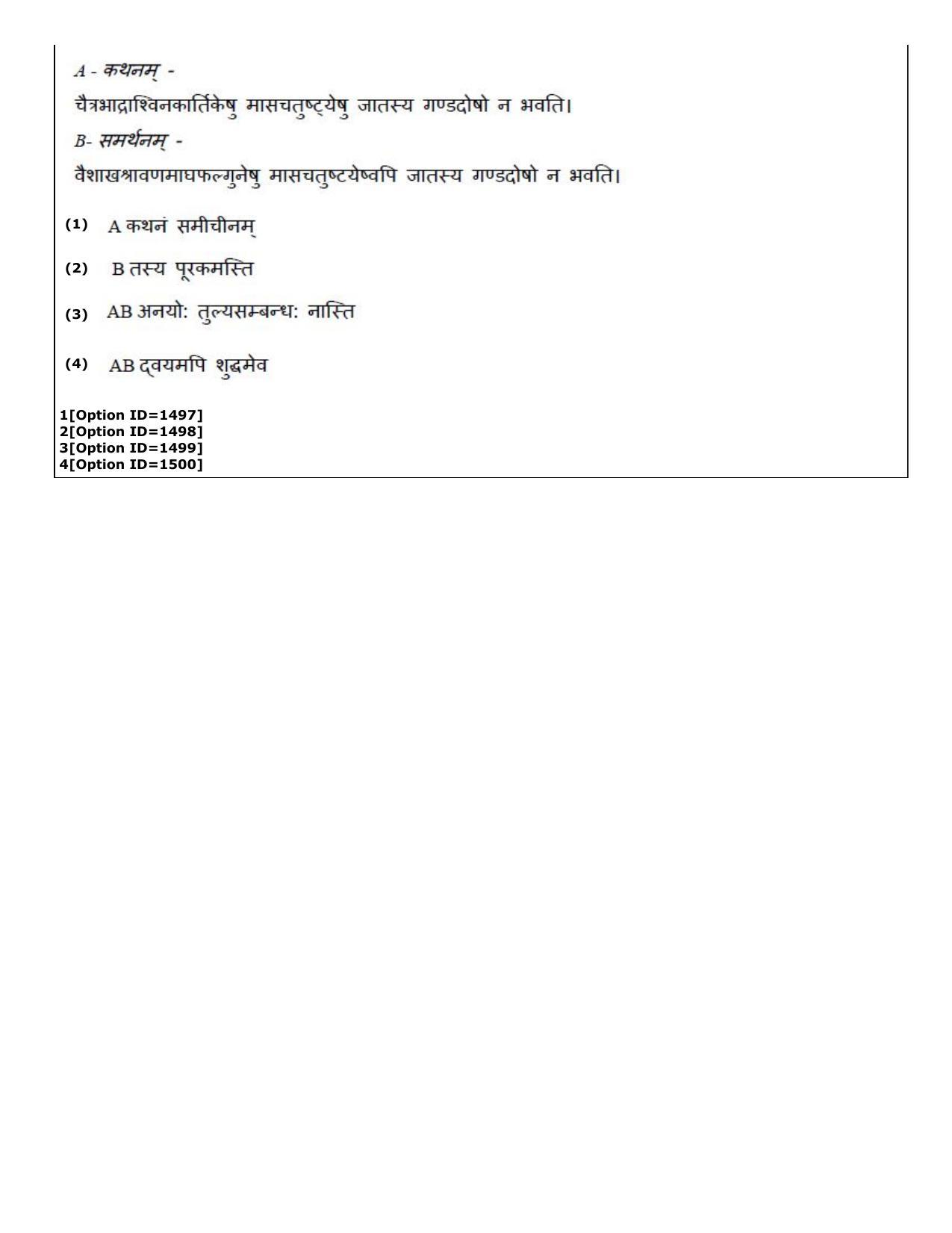 CUET (PG) 2022: PGQP73 Phalita and Siddantha Jyotisha (01-09-2022) Question Paper - Page 45