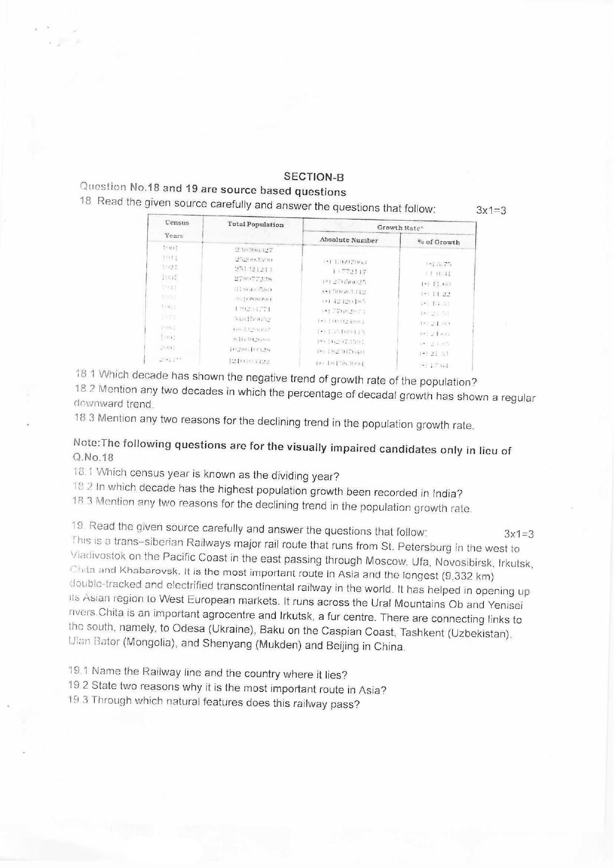 Edudel Class 12 Geography Practice Papers-1 (2023-24) - Page 9