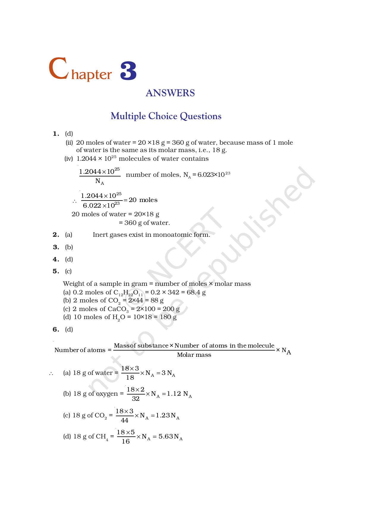 NCERT Exemplar Class 9: Science Asnwers - Page 9