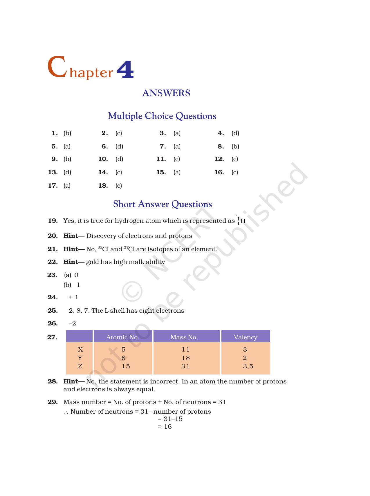 NCERT Exemplar Class 9: Science Asnwers - Page 19