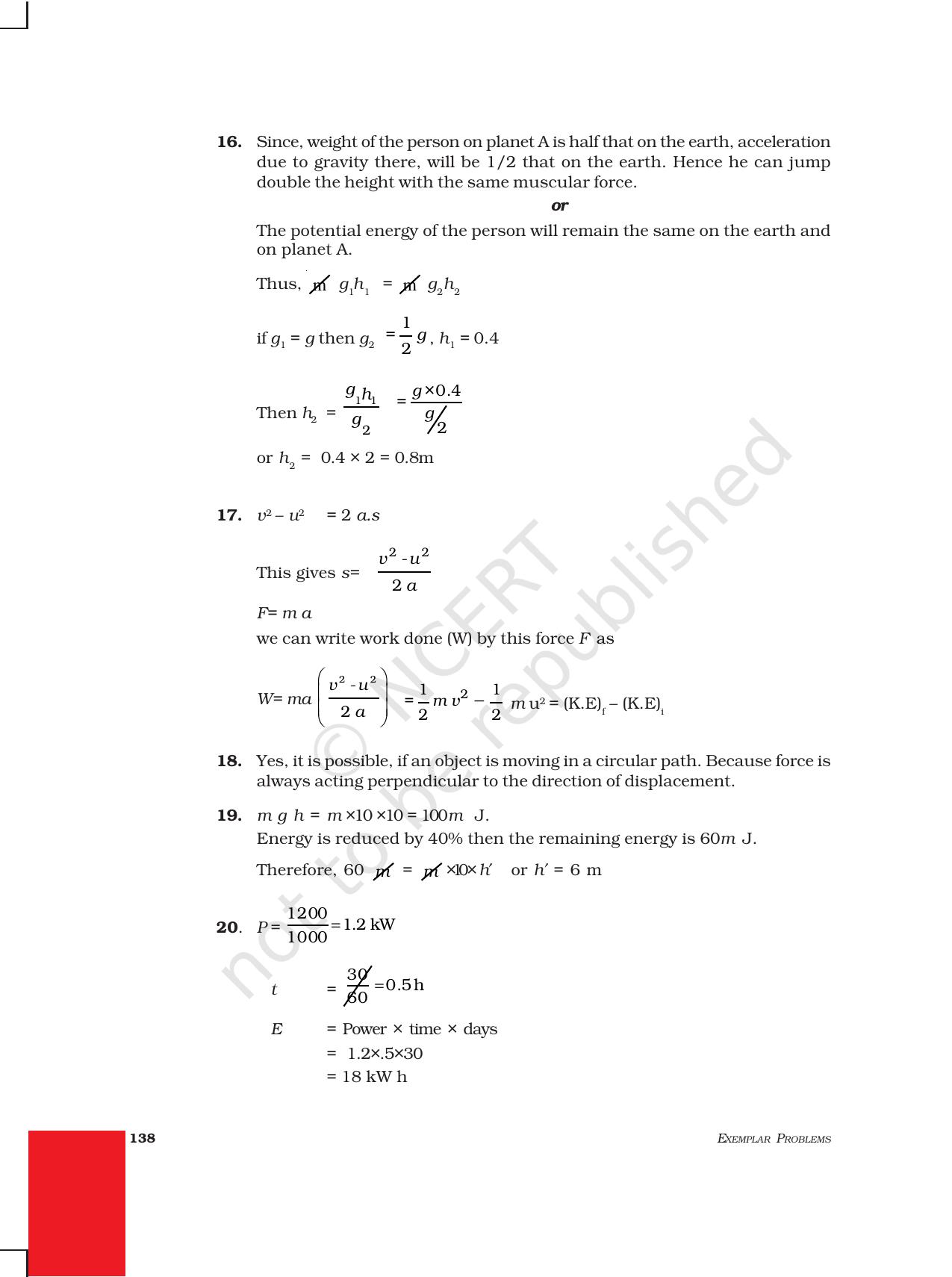 NCERT Exemplar Class 9: Science Asnwers - Page 46