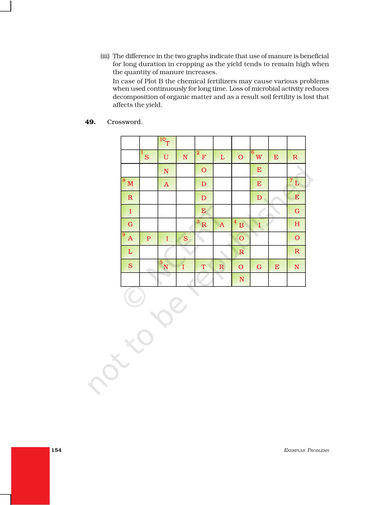 NCERT Exemplar Class 9: Science Asnwers - Page 62