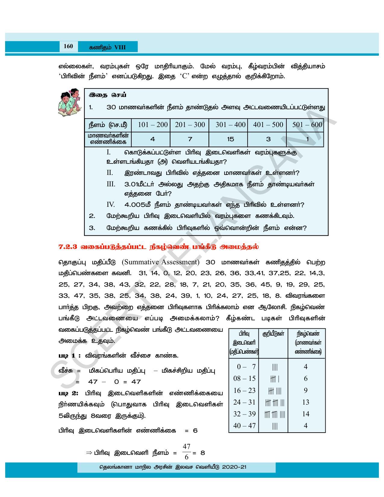 TS SCERT Class 8 Maths (Tamil Medium) Text Book - Page 99