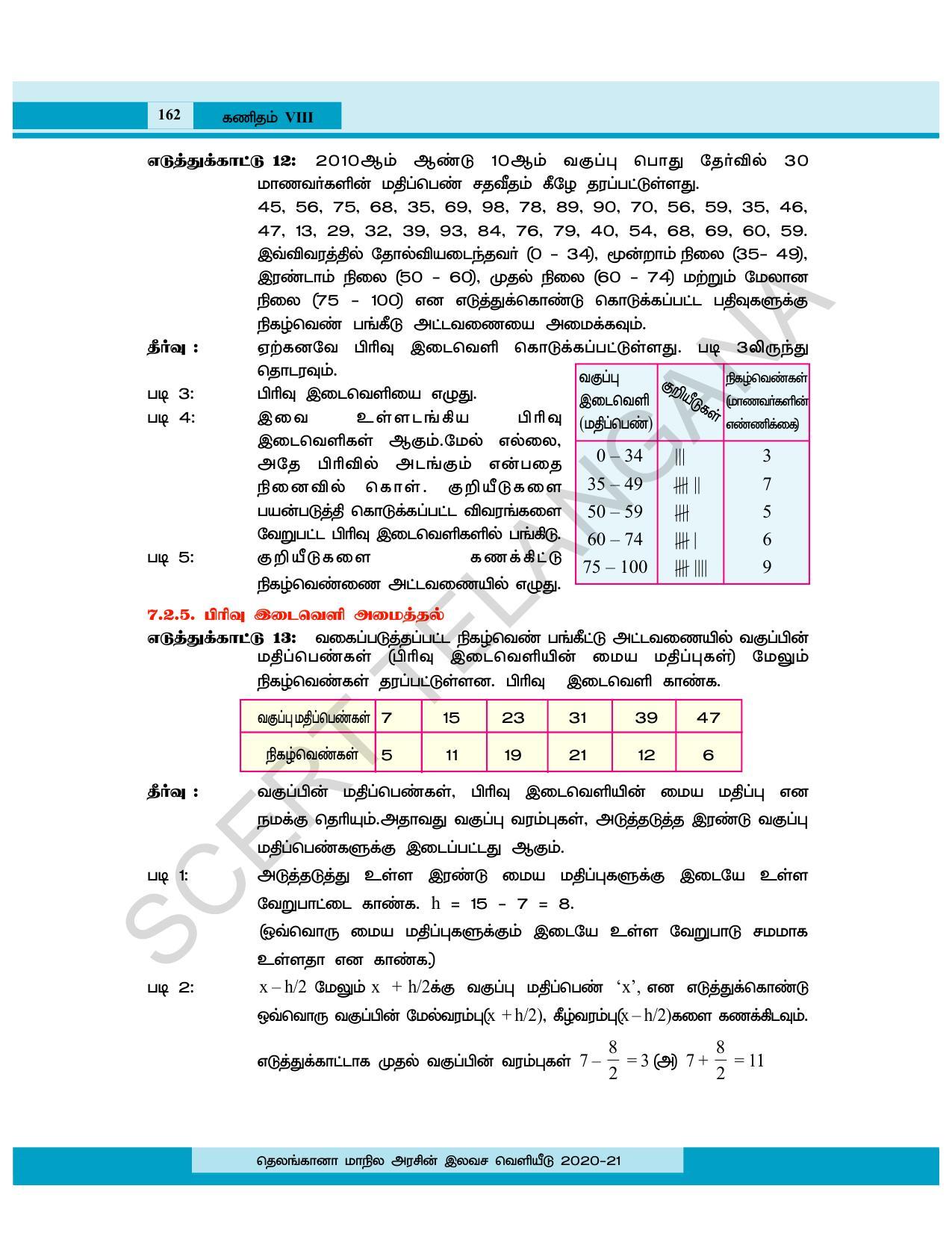 TS SCERT Class 8 Maths (Tamil Medium) Text Book - Page 101