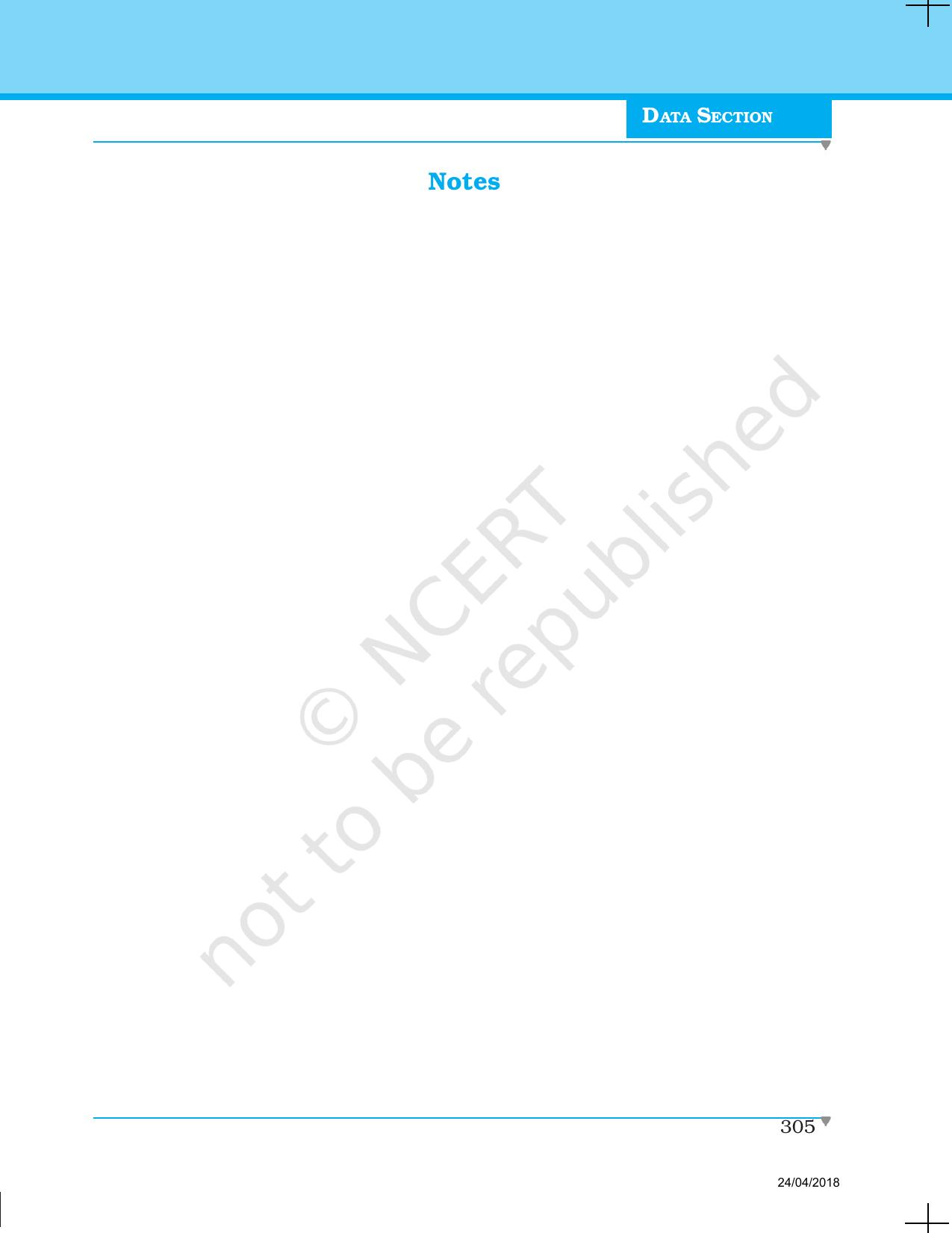 NCERT Laboratory Manuals for Class XII Physics - Data section - Page 19