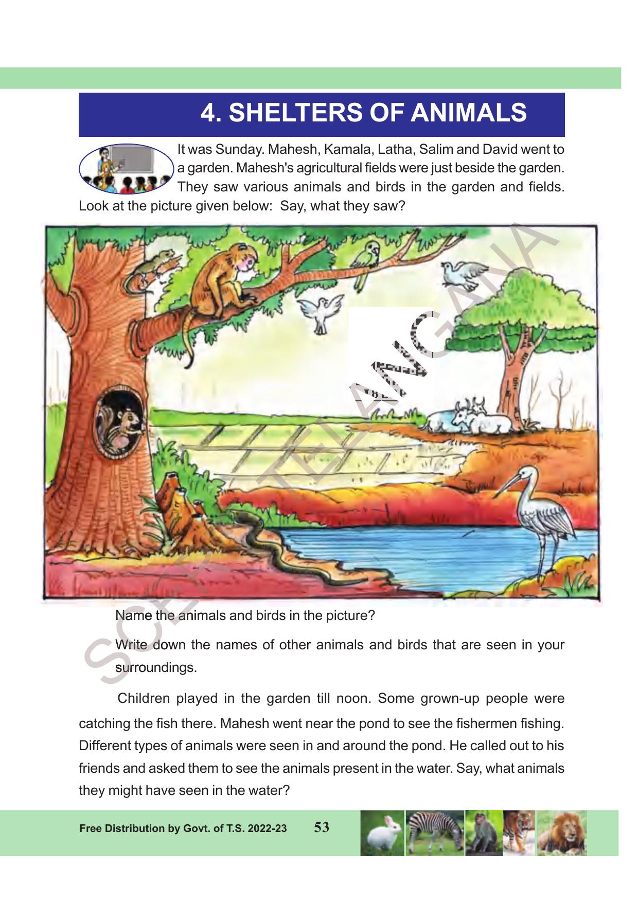 TS SCERT Class 3 Environmental Science Path 1 (Telugu Medium) Text Book - Page 74