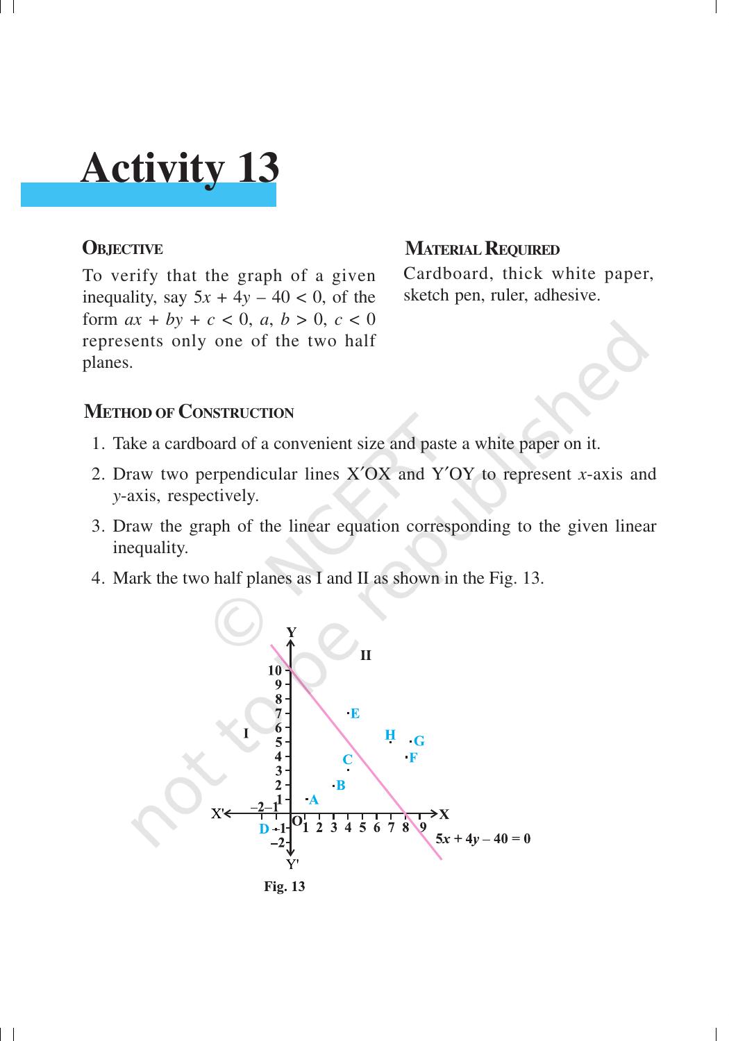 NCERT Laboratory Manuals for Class XI Mathematics - Activities (11 to 20) - Page 5