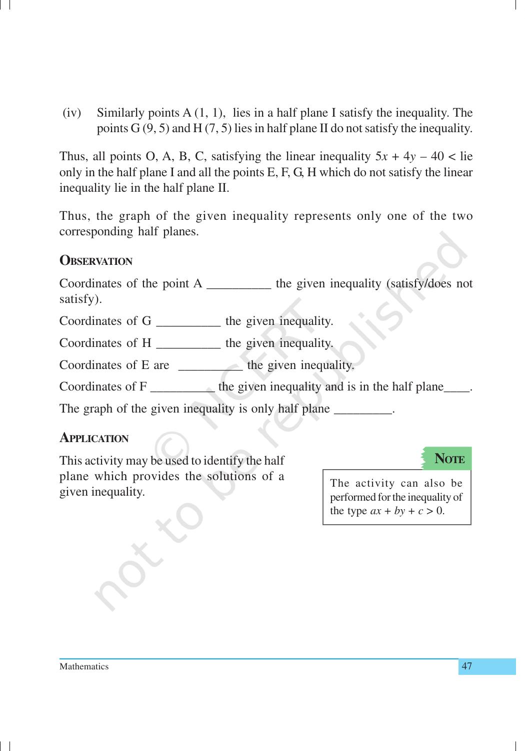 NCERT Laboratory Manuals for Class XI Mathematics - Activities (11 to 20) - Page 7