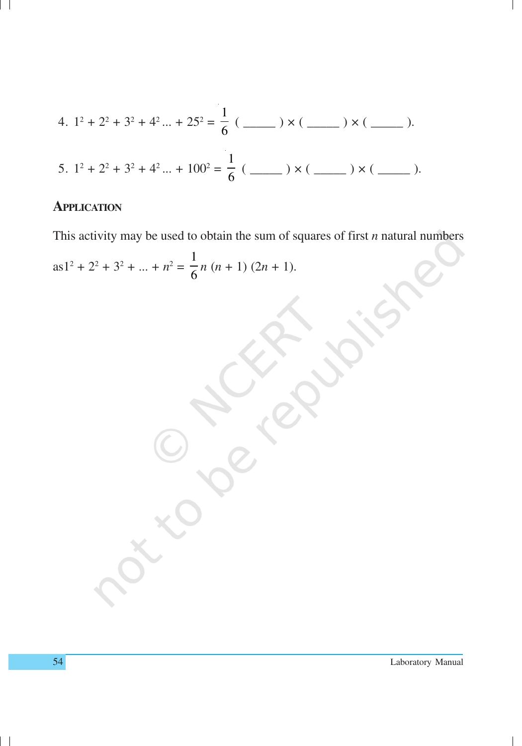 NCERT Laboratory Manuals for Class XI Mathematics - Activities (11 to 20) - Page 14