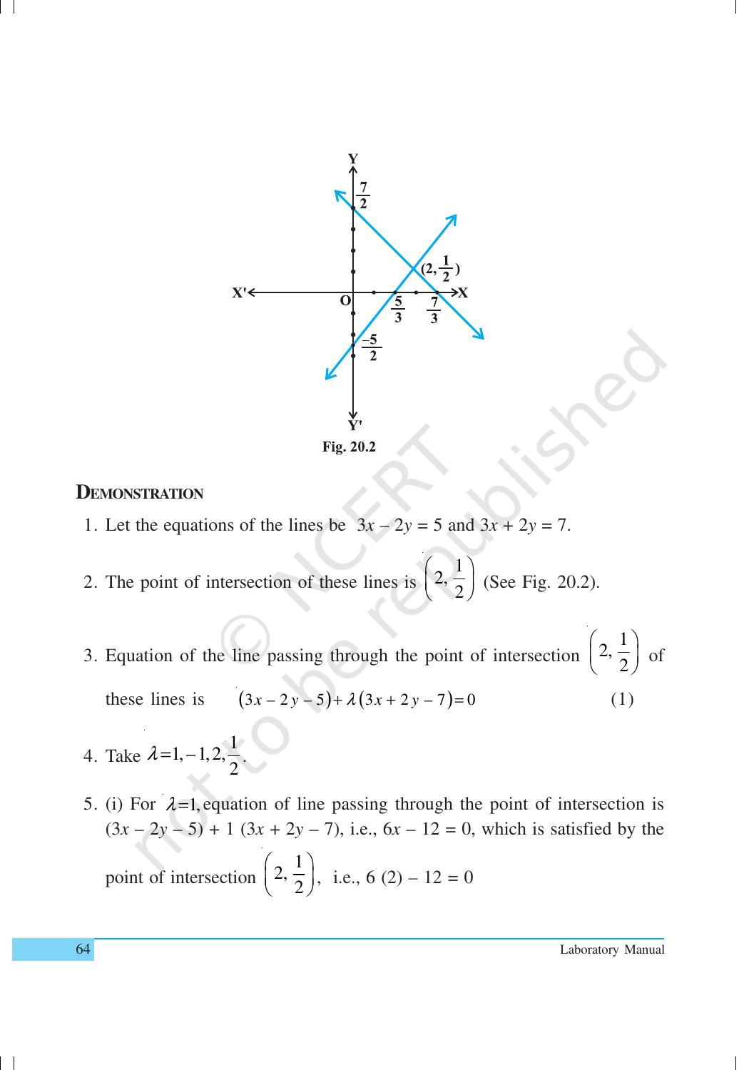 NCERT Laboratory Manuals for Class XI Mathematics - Activities (11 to 20) - Page 24