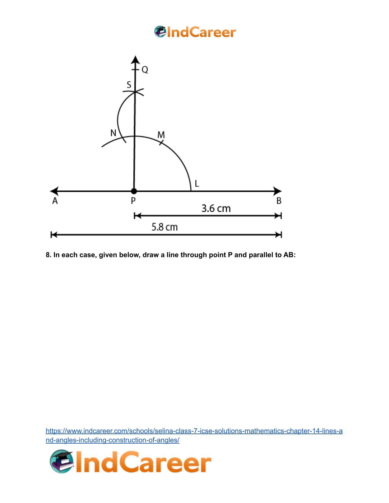 Selina Class 7 ICSE Solutions Mathematics : Chapter 14- Lines and Angles (Including Construction of Angles) - Page 68