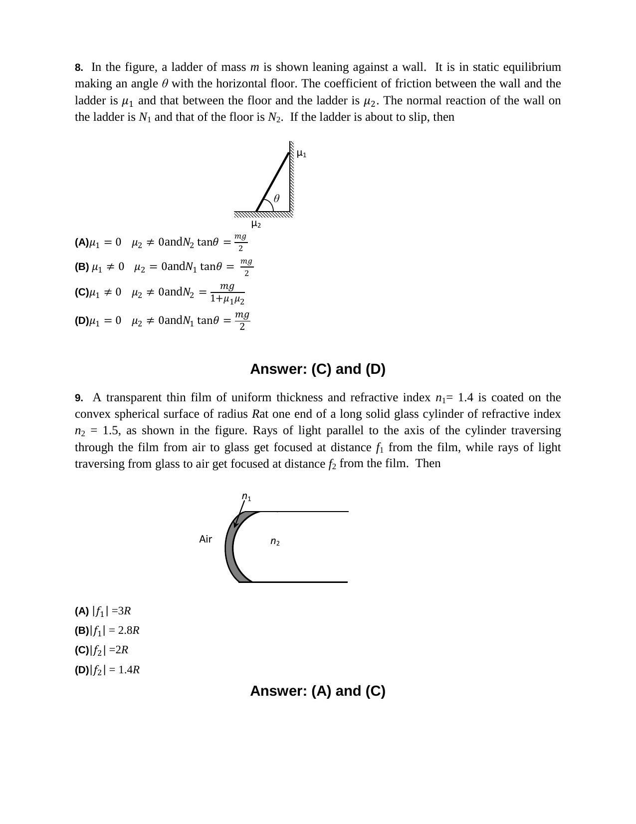 JEE (Advanced) 2014 Paper I Question Paper - Page 5