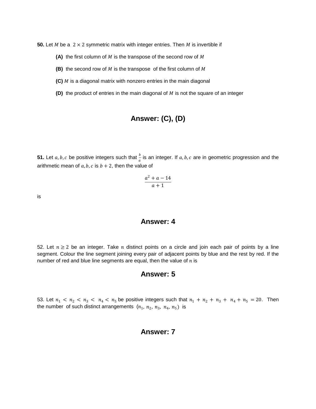 JEE (Advanced) 2014 Paper I Question Paper - Page 23
