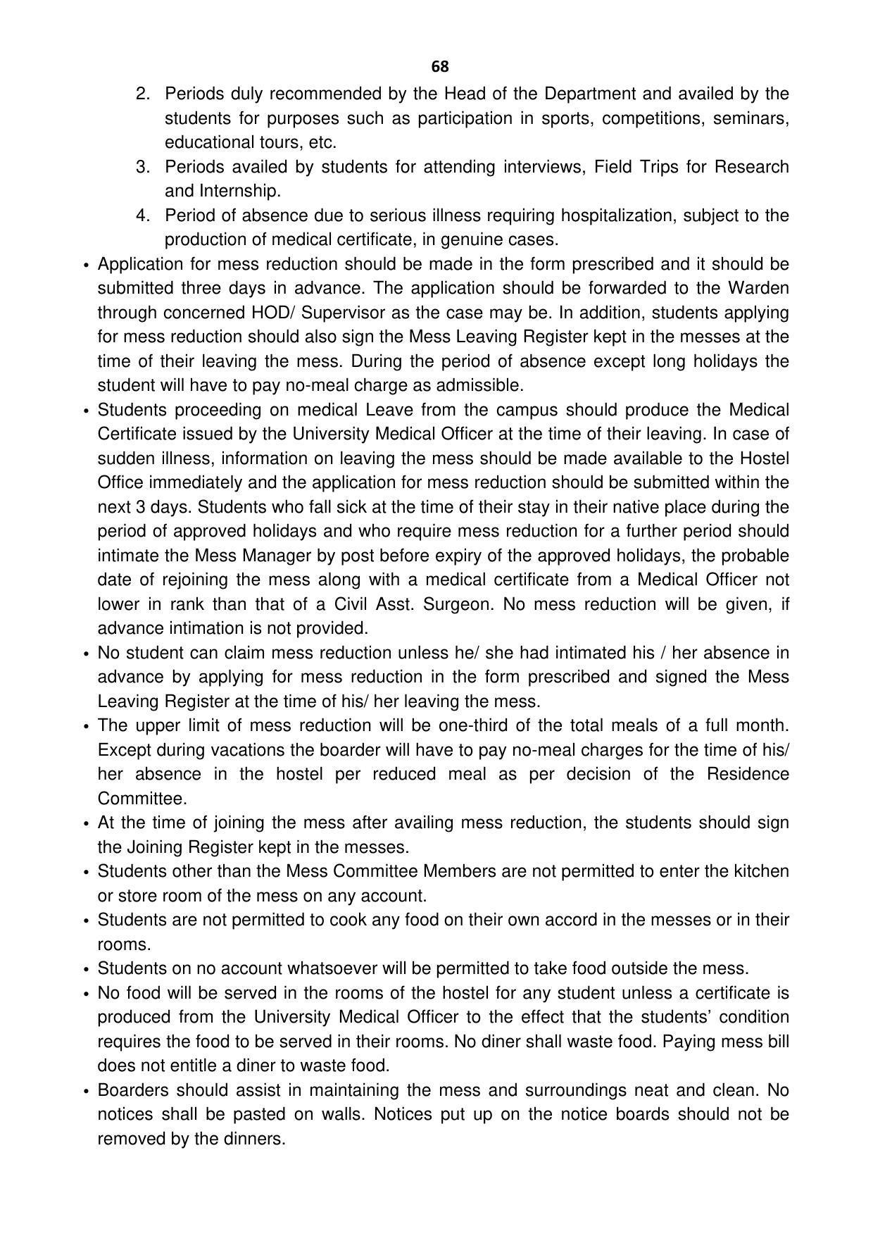 Ravenshaw University, Cuttack ADMISSION PROSPECTUS -2021-22 - Page 71