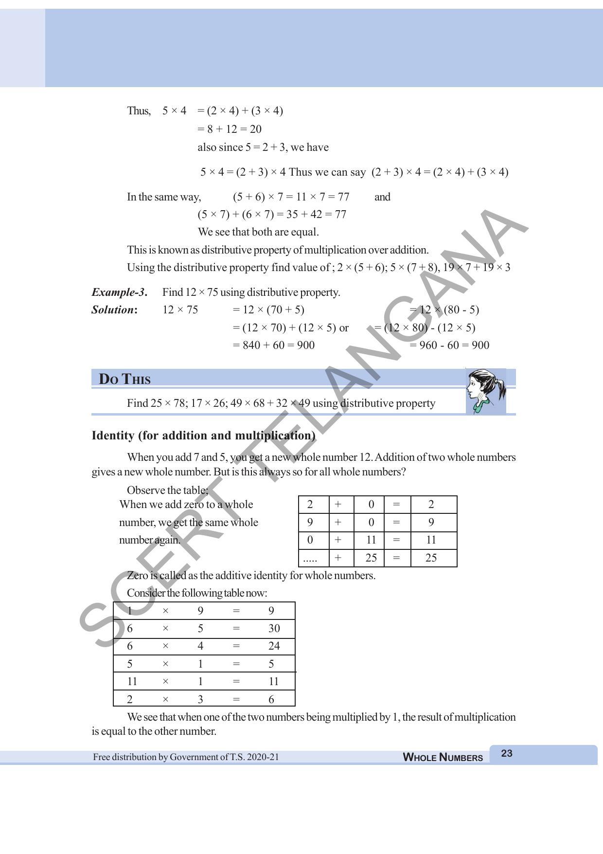 TS SCERT Class 6 Maths (English Medium) Text Book - Page 31