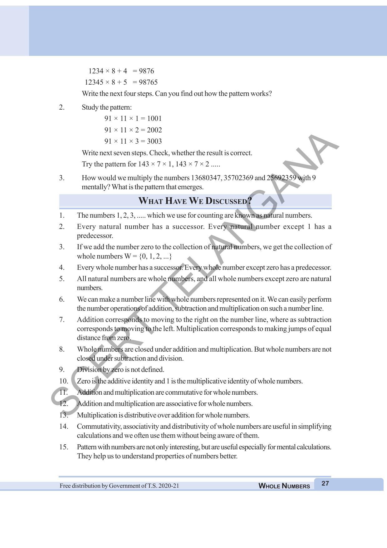 TS SCERT Class 6 Maths (English Medium) Text Book - Page 35