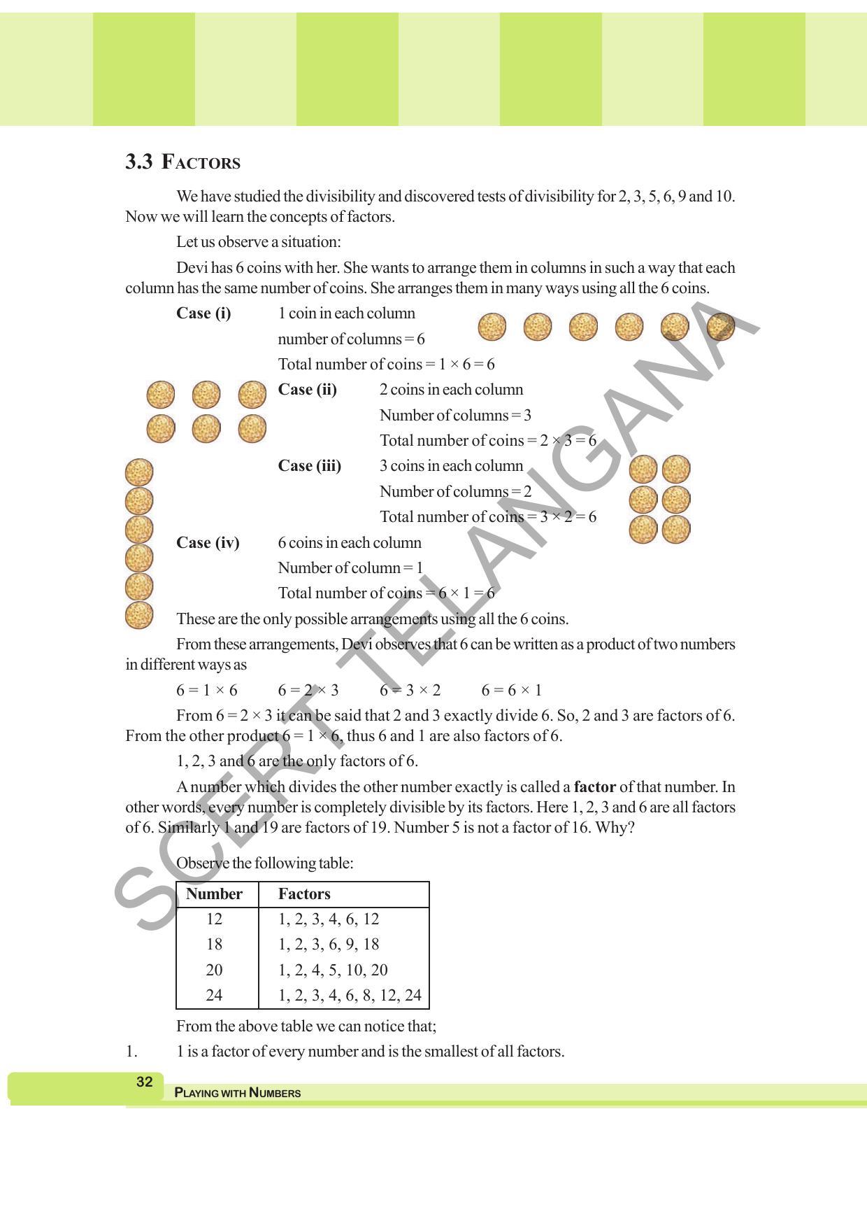 TS SCERT Class 6 Maths (English Medium) Text Book - Page 40
