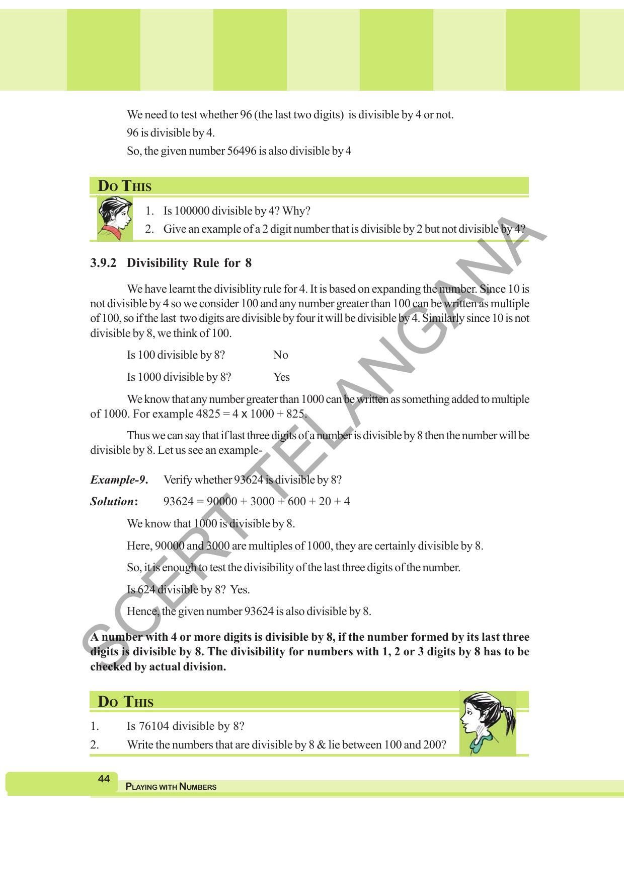 TS SCERT Class 6 Maths (English Medium) Text Book - Page 52