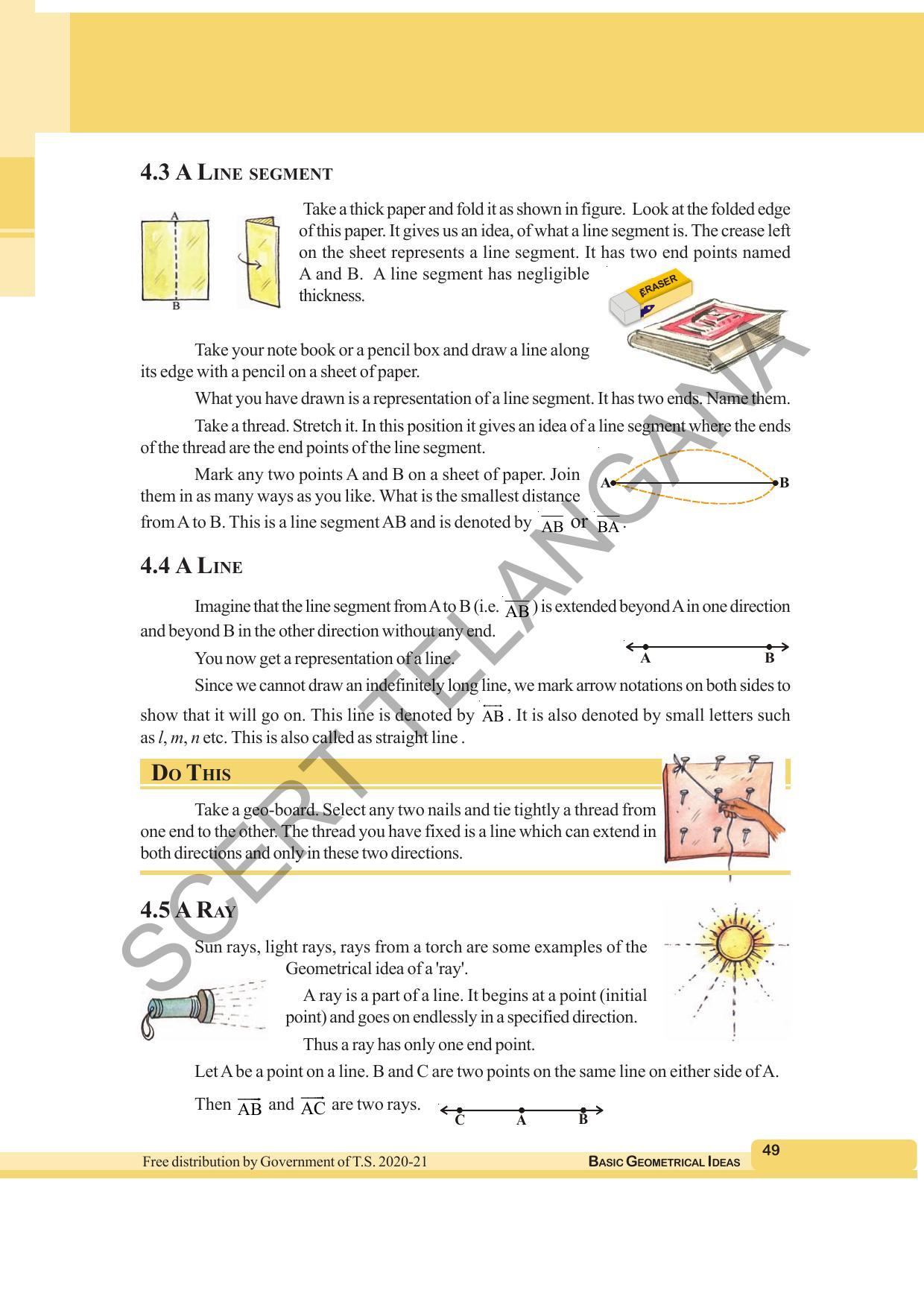 TS SCERT Class 6 Maths (English Medium) Text Book - Page 57