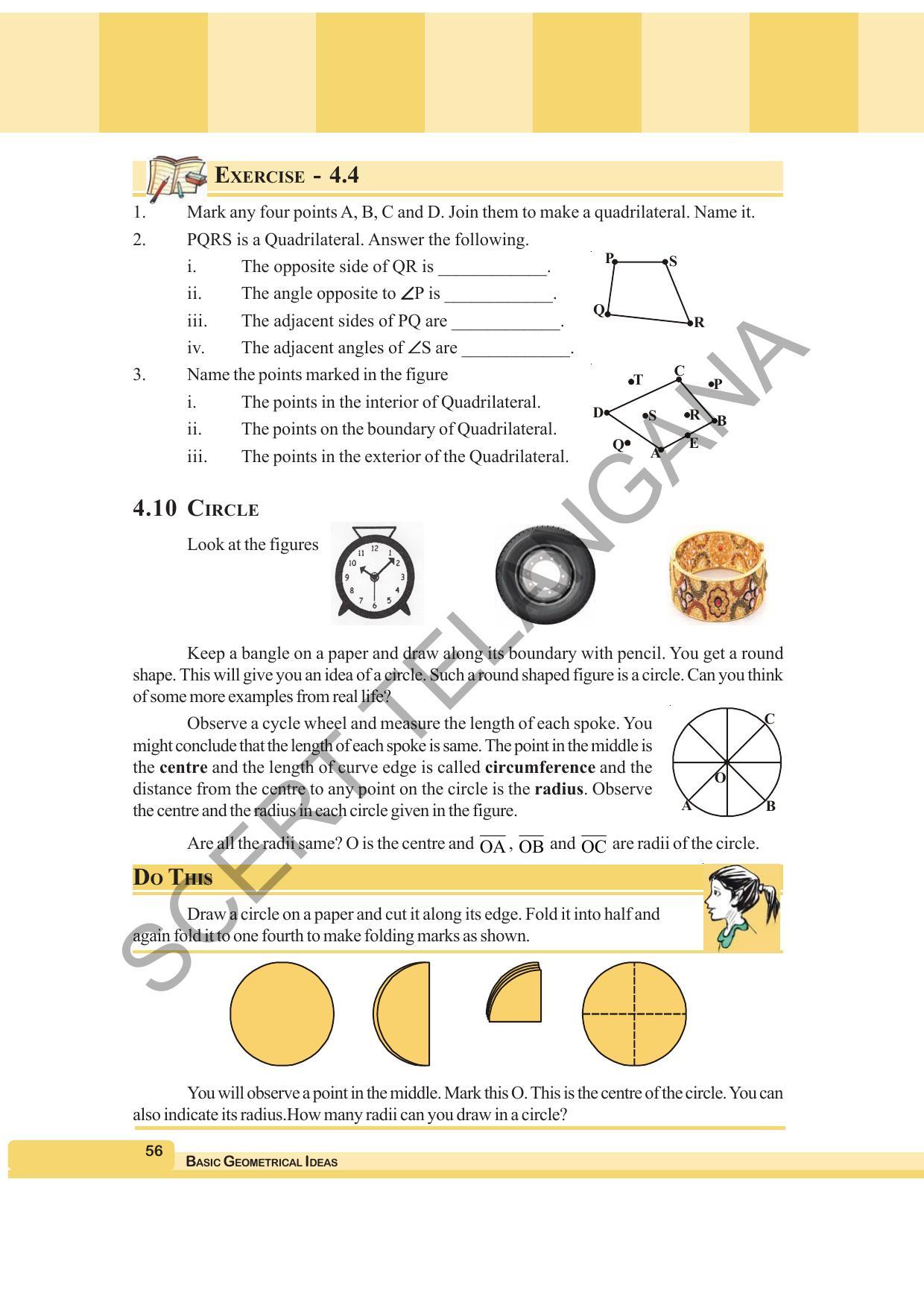 TS SCERT Class 6 Maths (English Medium) Text Book - Page 64