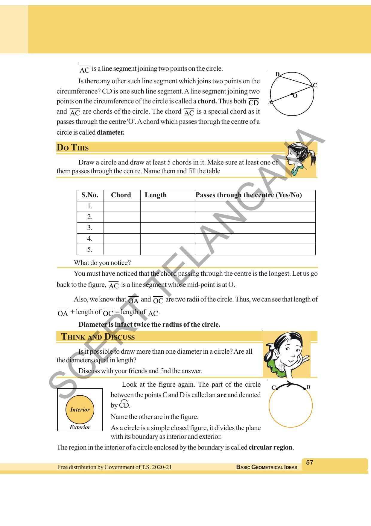 TS SCERT Class 6 Maths (English Medium) Text Book - Page 65