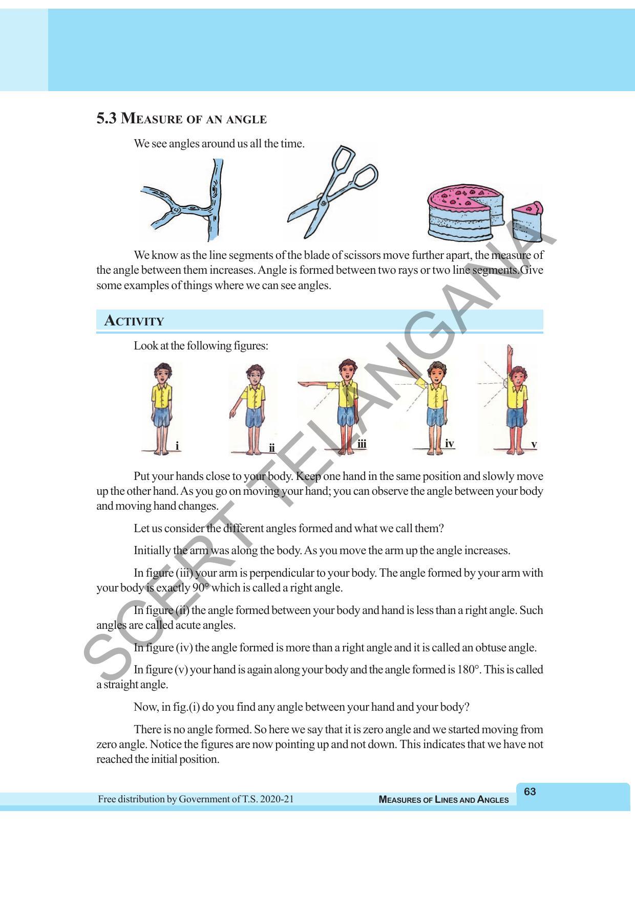 TS SCERT Class 6 Maths (English Medium) Text Book - Page 71