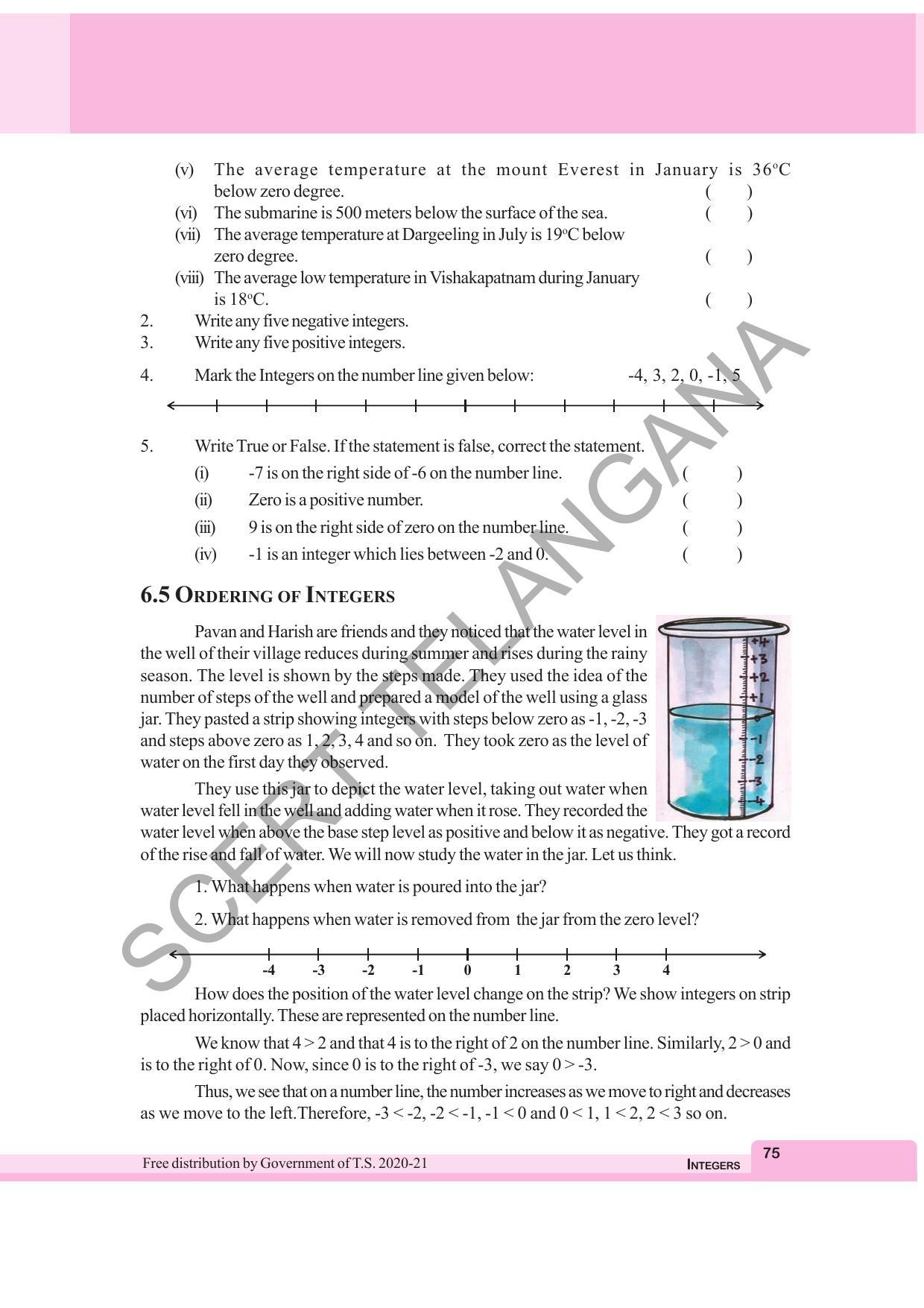 TS SCERT Class 6 Maths (English Medium) Text Book - Page 83