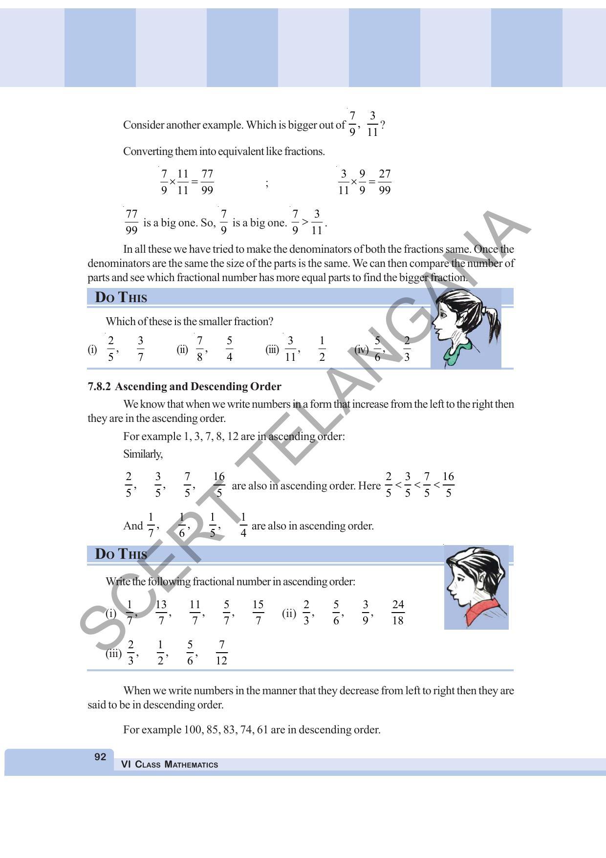TS SCERT Class 6 Maths (English Medium) Text Book - Page 100