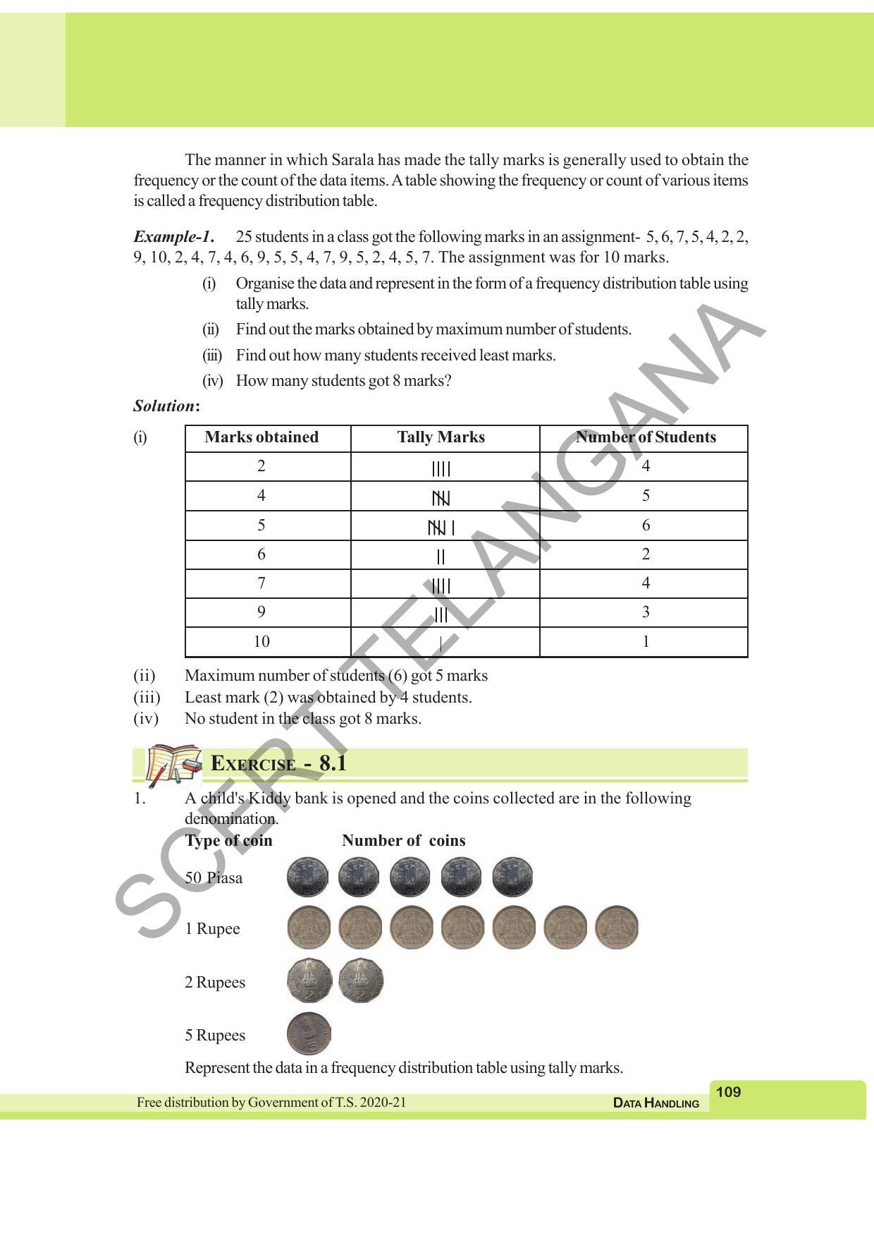 TS SCERT Class 6 Maths (English Medium) Text Book - Page 117