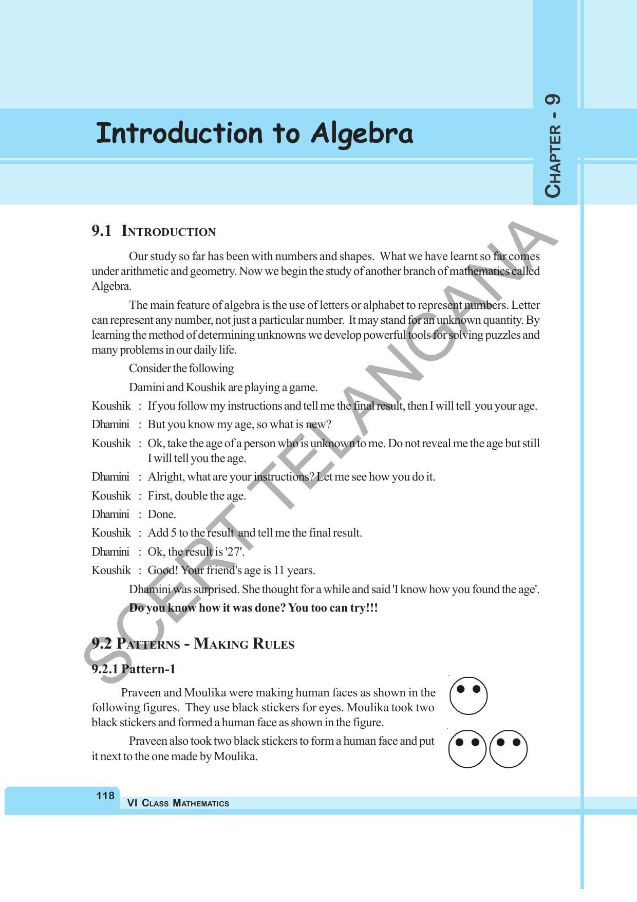 TS SCERT Class 6 Maths (English Medium) Text Book - Page 126