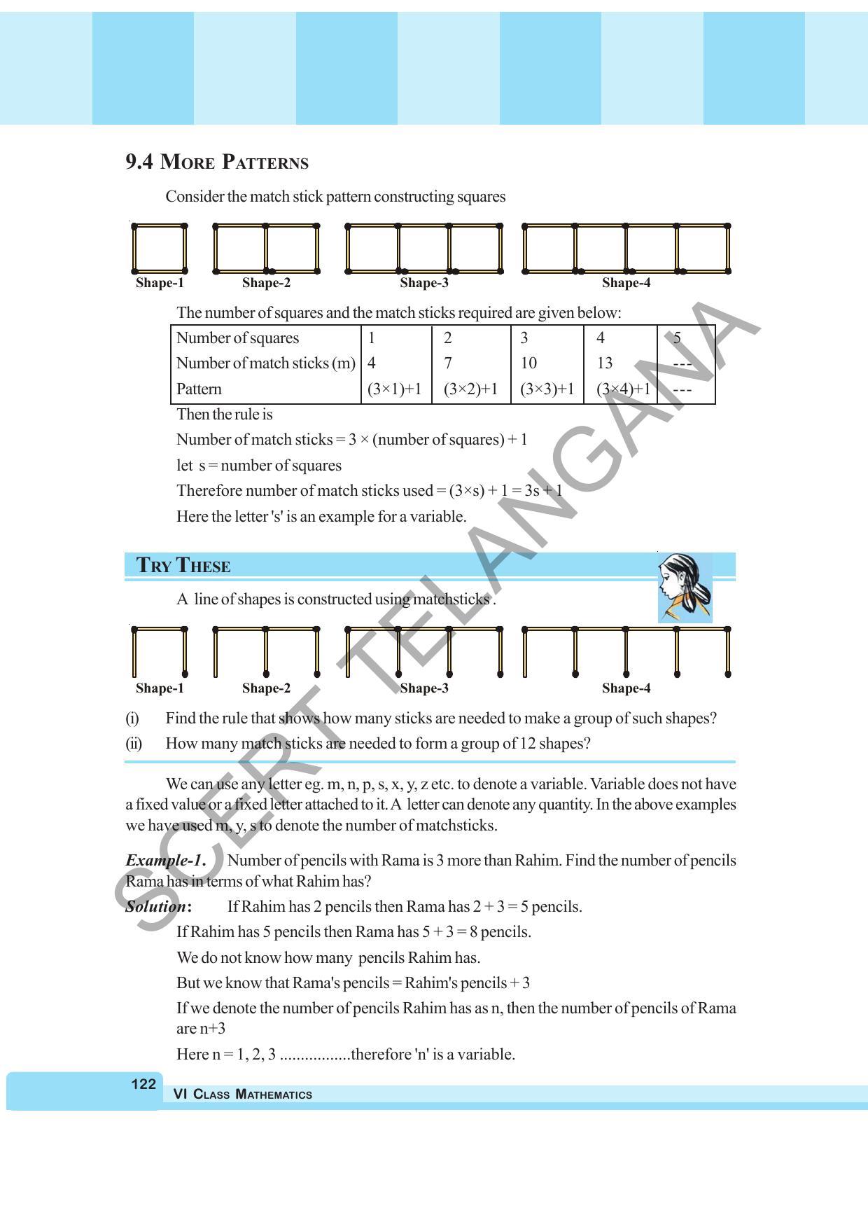 TS SCERT Class 6 Maths (English Medium) Text Book - Page 130