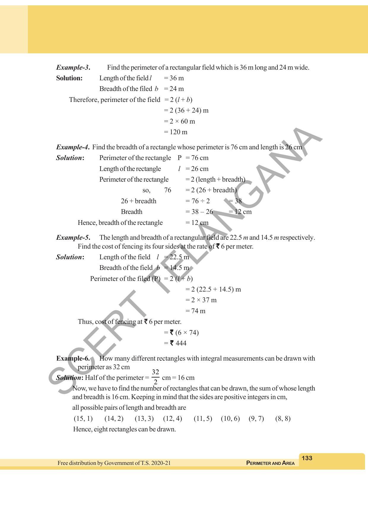 TS SCERT Class 6 Maths (English Medium) Text Book - Page 141