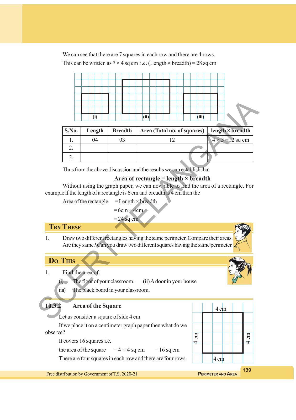 TS SCERT Class 6 Maths (English Medium) Text Book - Page 147