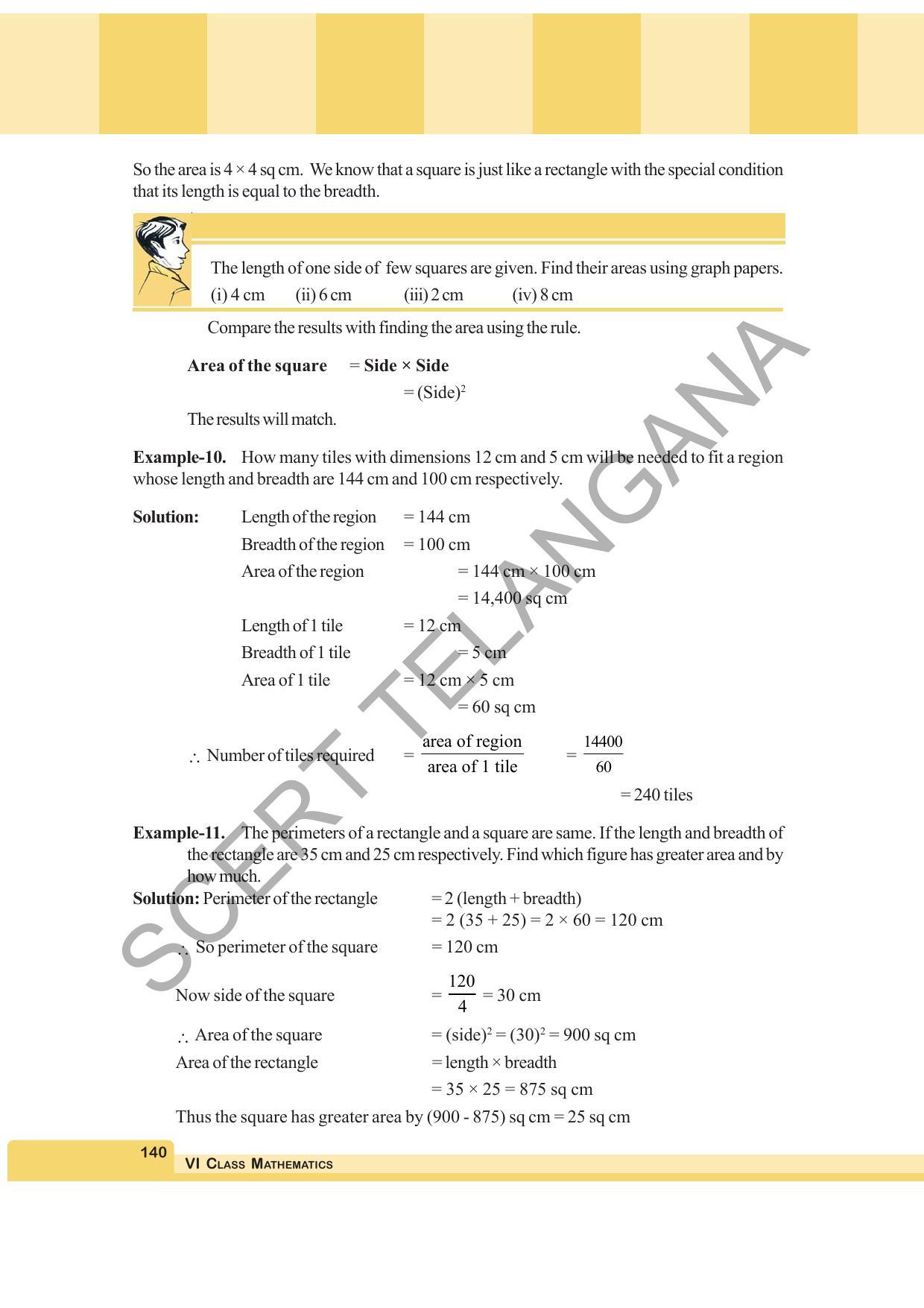 TS SCERT Class 6 Maths (English Medium) Text Book - Page 148