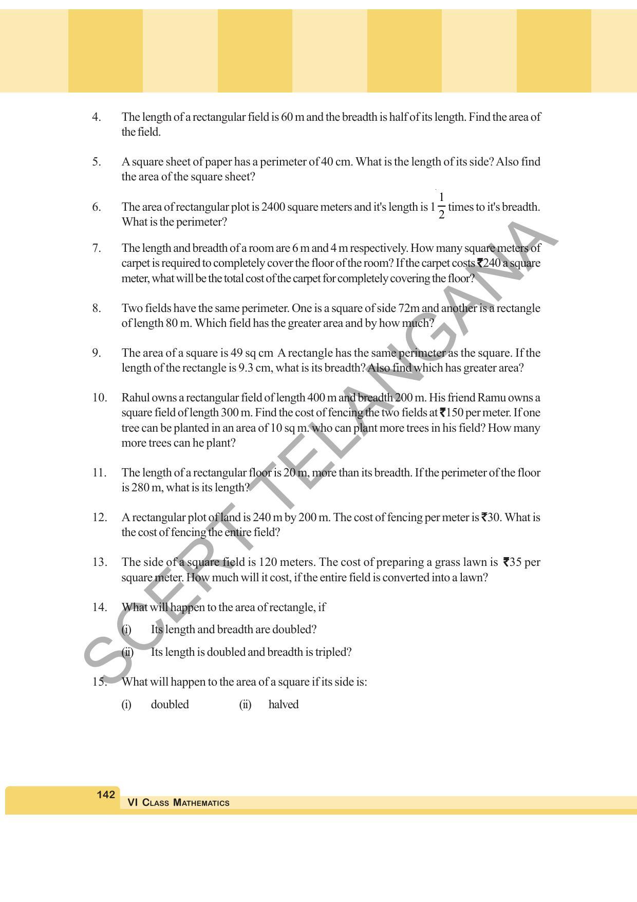 TS SCERT Class 6 Maths (English Medium) Text Book - Page 150