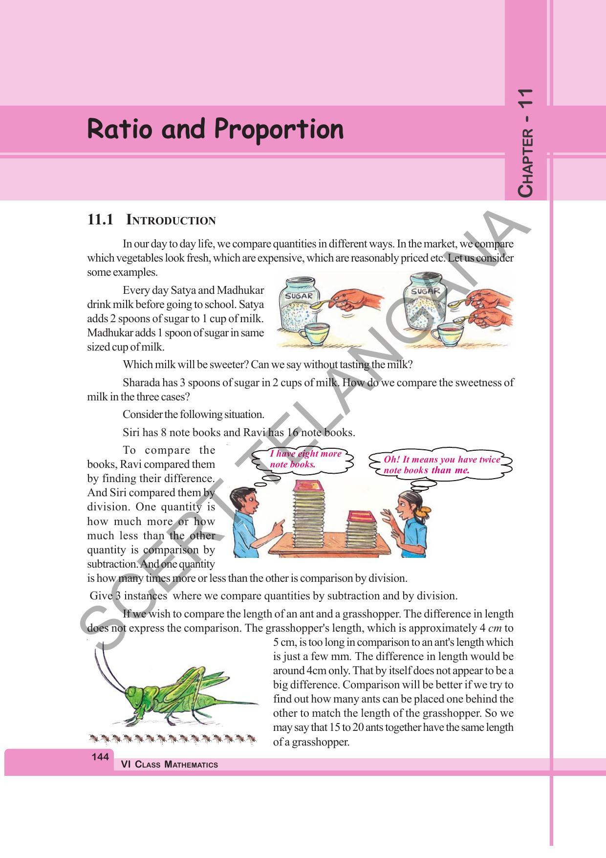 TS SCERT Class 6 Maths (English Medium) Text Book - Page 152