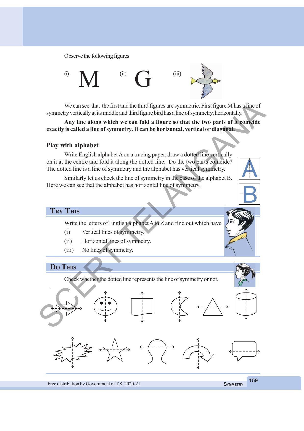 TS SCERT Class 6 Maths (English Medium) Text Book - Page 167