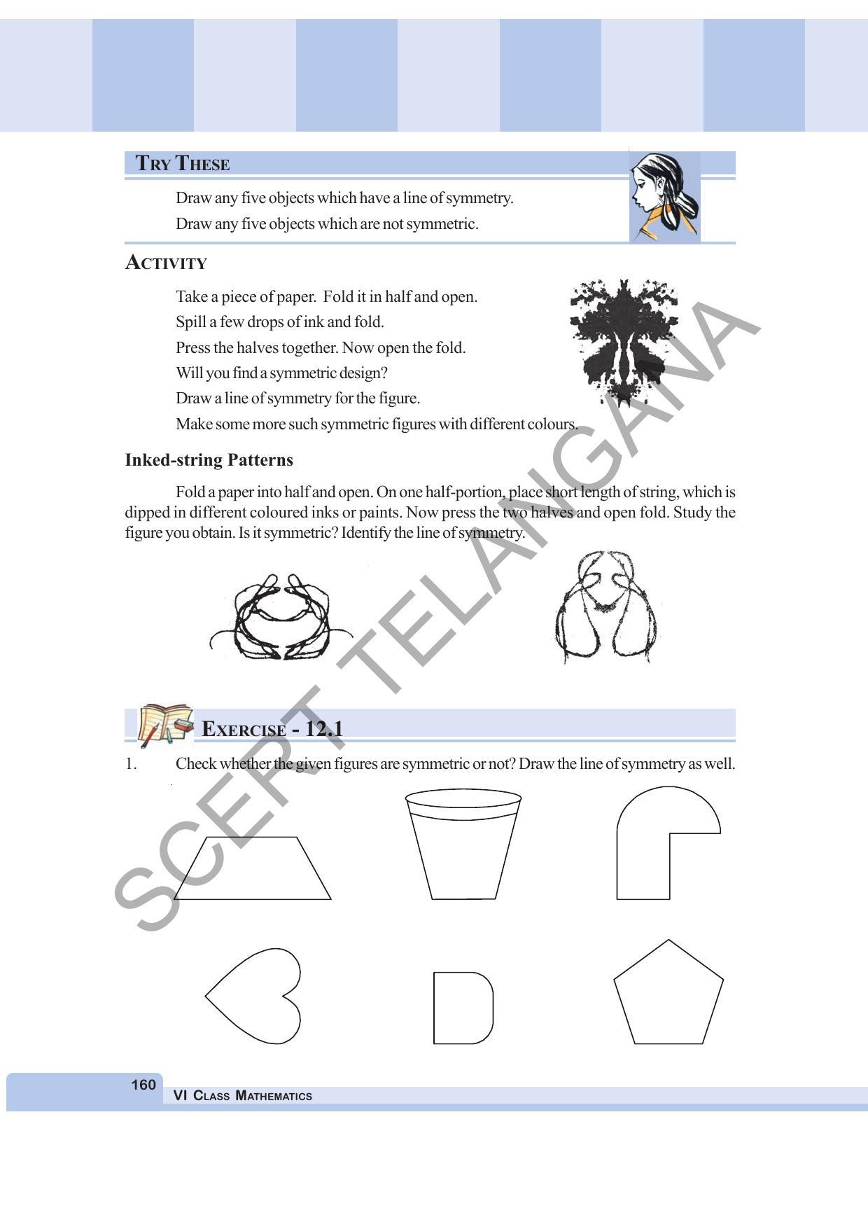 TS SCERT Class 6 Maths (English Medium) Text Book - Page 168
