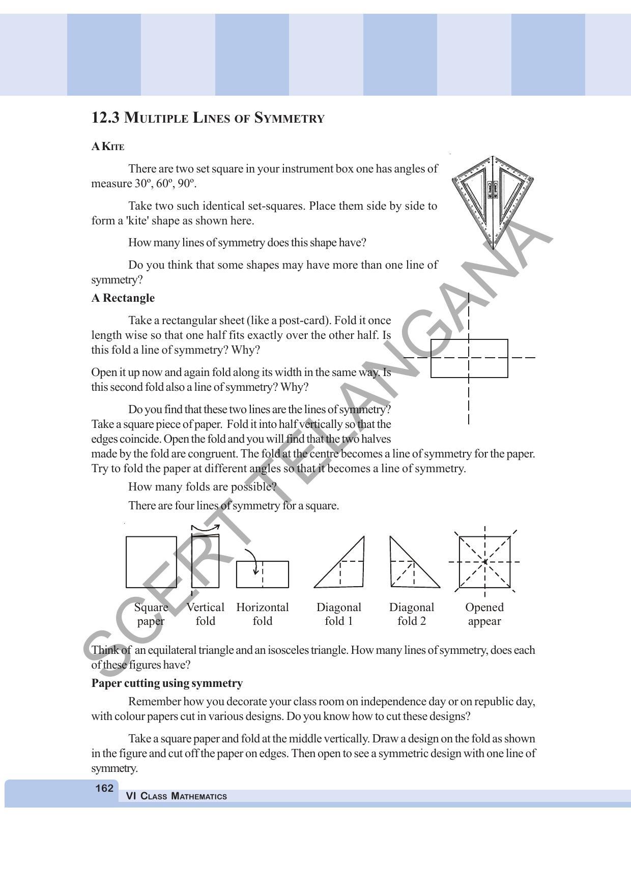 TS SCERT Class 6 Maths (English Medium) Text Book - Page 170